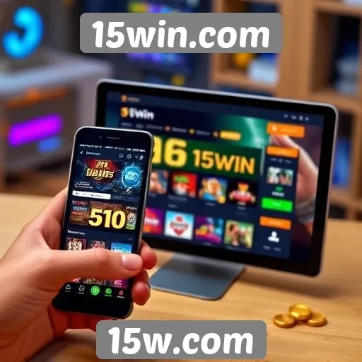 Acessibilidade do site 15win.com em dispositivos móveis