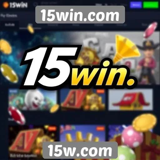 Variedade de jogos disponíveis no 15win.com